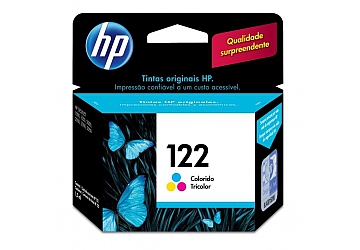 Cartucho Inkjet HP CH562HL original (#122) color, compatible con DeskJet 1000, 1050, 2000, 2050, 3000, 3050, original, rend aprox 100 paginas