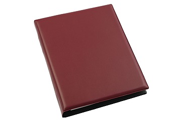 Agenda Citanova  carpeta plástico goma,  índice plastificado, tamaño 22.3 x 16.3cm, 6 anillos de metal, papel blanco 70gr, tinta rojo oscuro-verde inglés, semana a la vista, idiomas español-inglés