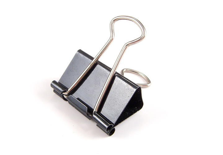 Binder clip 3 (32mm) 12 negro en