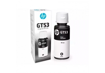 Botella de tinta HP GT53 negro 1VV22AL, compatible con HP DeskJet GT5810, DeskJet GT5820 y DeskJet GT5822, original. Rendimiento 5000 paginas aprox. Contenido 90 ml
