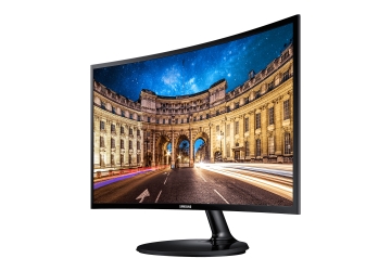 Monitor Samsung LED 24 Curvo Cf390- Con un grosor de solo 11,9 mm, la pantalla curva de tu monitor ocupa la mitad que otros monitores curvos. AMD FreeSync minimiza los molestos parpadeos de la pantalla al sincronizar la tasa de refresco con la de las imágenes que se muestran. Su rápido tiempo de respuesta de 4ms evita el molesto efecto fantasma, así como los halos en las imágenes en movimiento.