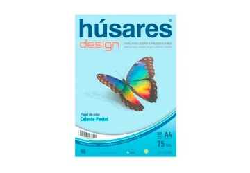 Resma Husares A4, 75 grs, 100 hojas, 21 x 29.7, para todo tipo de impresoras