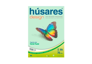 Resma Husares A4, 75 grs, 100 hojas, 21 x 29.7, para todo tipo de impresoras