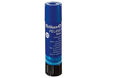 Adhesivo en barra Pelifix x 10 grs. Facil de usar. Pega rapido y limpio. Para pegar papel, carton, cartulina, fotos, tela, poliestireno, etc. Sin solventes