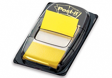 Banderitas señaladoras adhesivas  Post-it x 100 banderitas. Medida: 2.5 x 4.3 cm