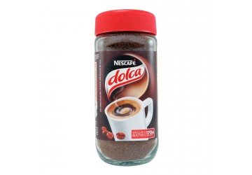 Café Dolca instantaneo clasico, frasco x 170 grs. 