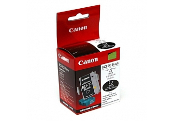 Cartucho Inkjet Canon BCI-10B negro, compatible con BJ-30, BJC-30/50/55/70/80/85 original