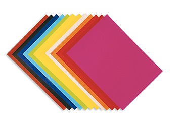 Cartulina de color de 44.5 x 63 cm x 125 grs x 20 unidades