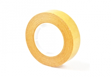 Cinta adhesiva bifaz 36 mm x 30 mts, pega de ambos lados. Diametro interior: 7.5 cm