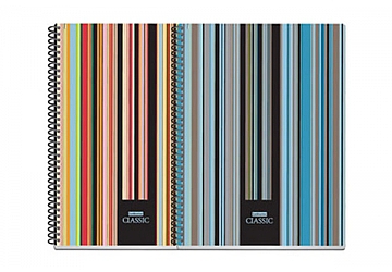 Cuaderno Ledesma Classic, tapa dura,  22 x 29, 84 hojas, cuadriculado 