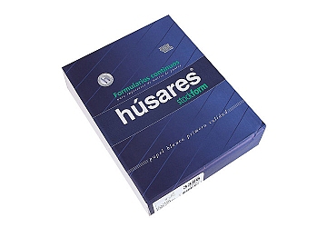 Formulario continuo Húsares de 12 pulgadas x 25 cm triplicado transcripcion quimica  x 250 hojas (3320)