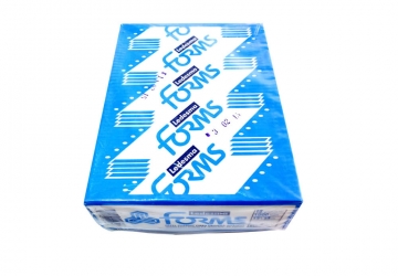 Formulario continuo Ledesma 12 x 25 original troquelado con dos cortes, se divide en 3 x 1000 hojas, pleca 4 (3126)