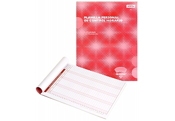Formulario Ad Astra 4085H Planilla Personal Control  de horario, Carta, 50 hojas (71)