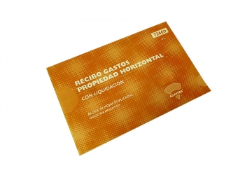 Formulario Ad Astra 7266D Recibo de expensas, 1/2 carta,  50x2 hjs (71)