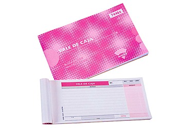 Formulario Ad Astra 7446S Vale de caja, 1/4 Oficio, 50 hojas