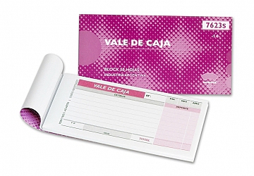 Formulario Ad Astra 7623S Vale de caja 1/6 Carta 50 hojas ( 14 )