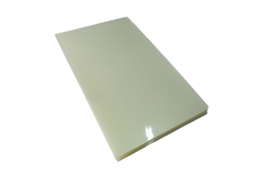 Laminas para plastificar en caliente de 22.5x36.2 cm, 150 micrones, paquete por 100 hojas