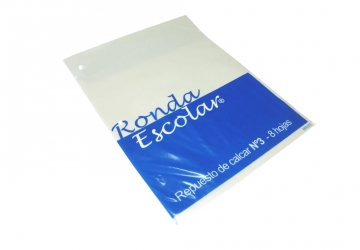 Papel de Calcar Nro. 3 x 8 hojas