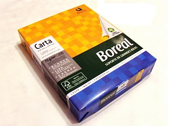 Resma Boreal Carta 75 grs x 500 hojas, 21.6 x 27.9