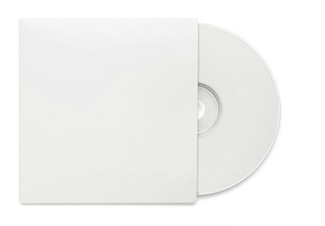 Sobre blanco para CD 12.7 x 12.7 cm sin ventana x 50 unidades.